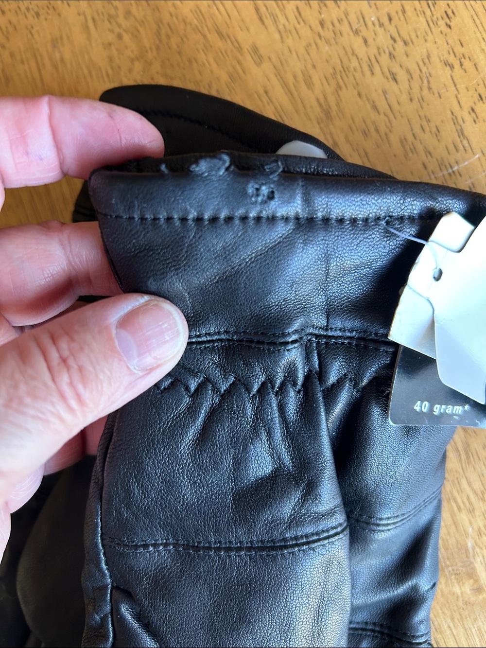 3M Thinsulate Black Winter Gloves Insulated and Durable - Picture 3 of 5